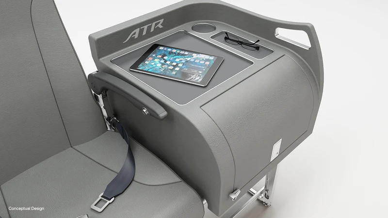 La Mesa X-Space del ATR 72-600.